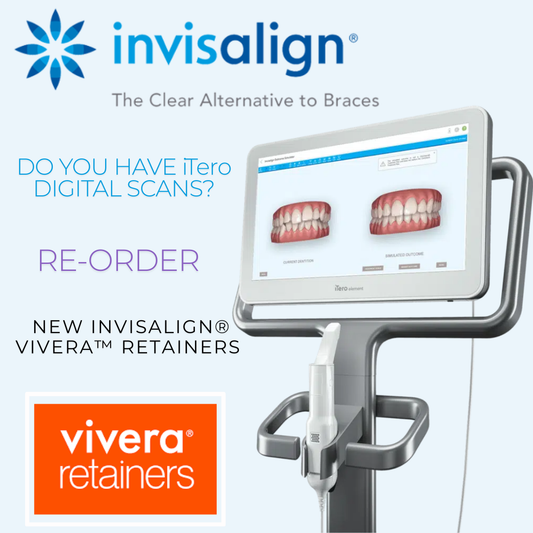 Re-Order New Invisalign® Vivera™ Orthodontic Retainers with iTero Digital Scans